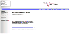 Desktop Screenshot of hed-tafelmeyer.de